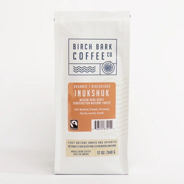 Birch Bark Inukshuk Med GROUND Coffee