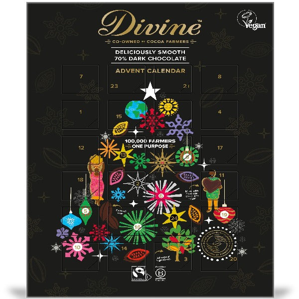 Divine Dark Chocolate Advent Calendar
