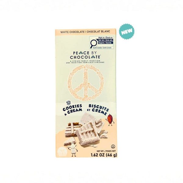 Cookies & Cream White Chocolate mini bar
