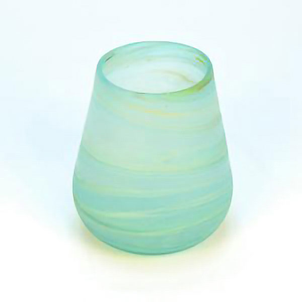Aqua Phoenician Candleholder