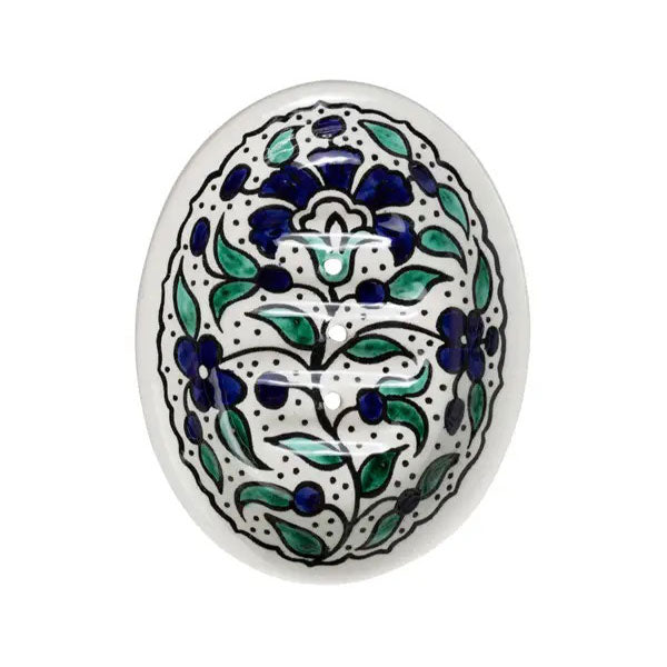 Floral Ceramic Soapdish