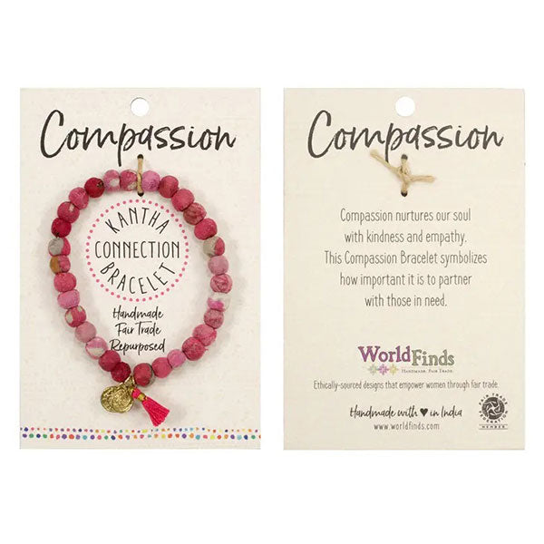 "Compassion" Sari Bracelet