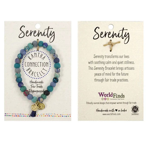 "Serenity" Sari Bracelet