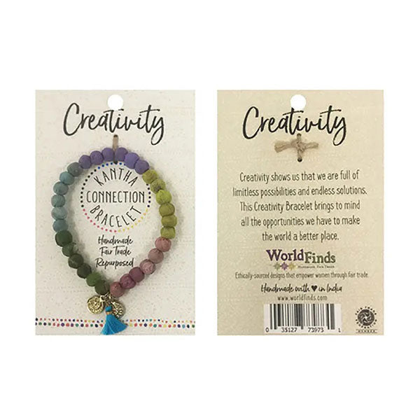 "Creativity" Sari Bracelet