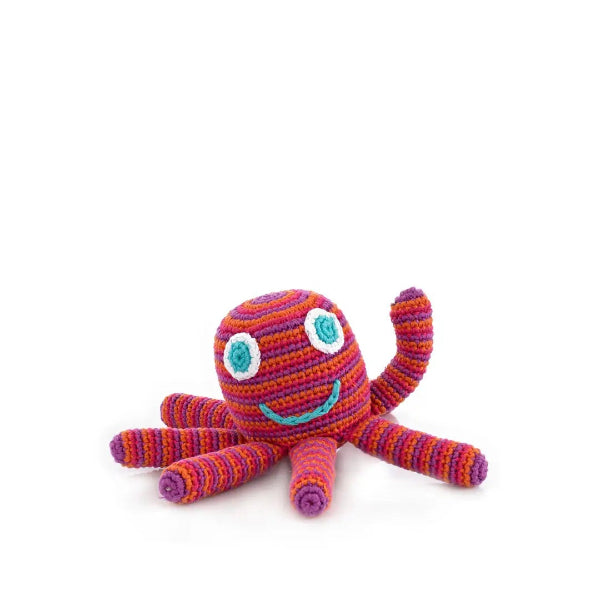 Pink Octopus Rattle
