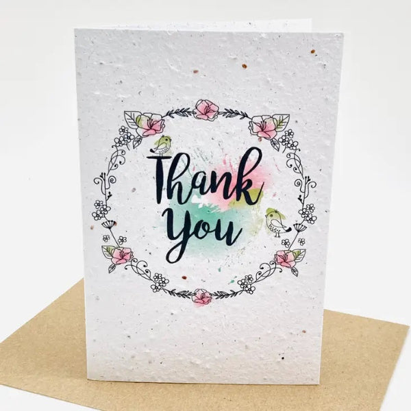 Thank You Plantable Card