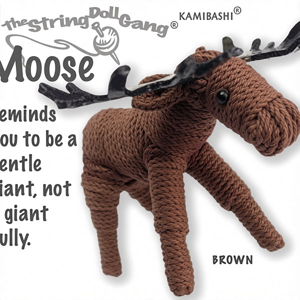 "Moose" String Doll Keychain