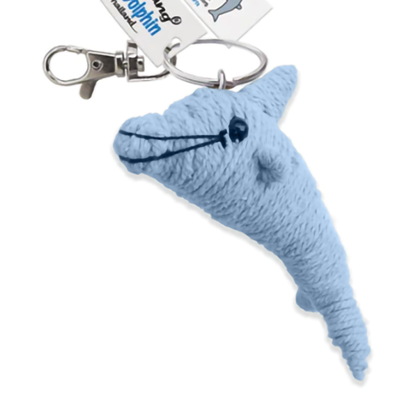 "Desmond" Dolphin String Doll Keychain