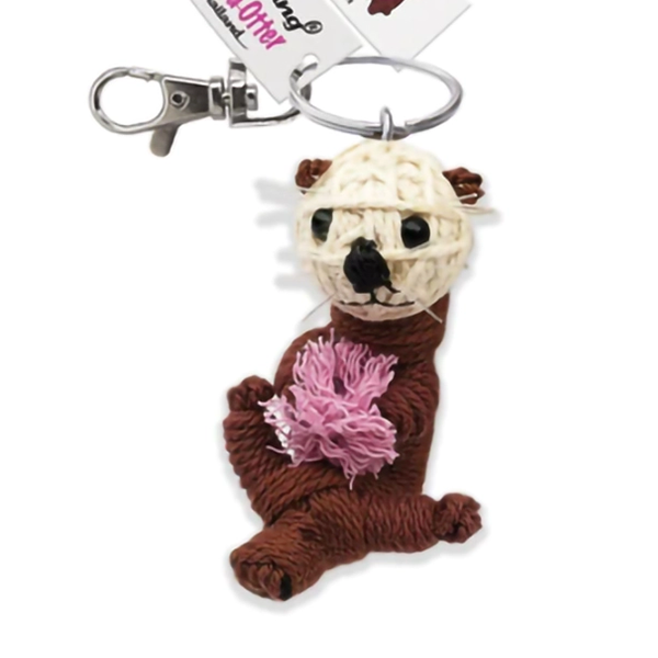 "Seymour" Sea Otter String Doll Keychain