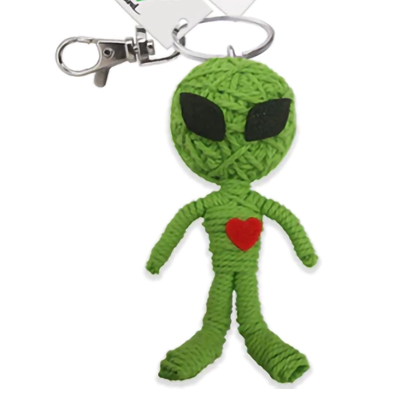 "Marty" the Alien String Doll Keychain