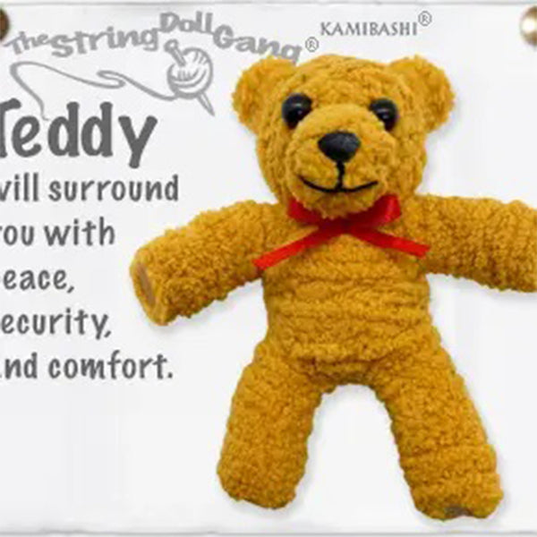 "Teddy" Bear String Doll Keychain