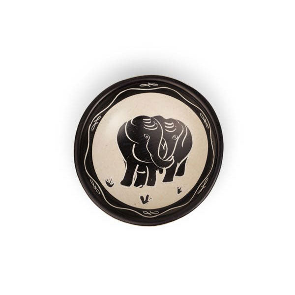 Elephant Soapstone Ring Dish