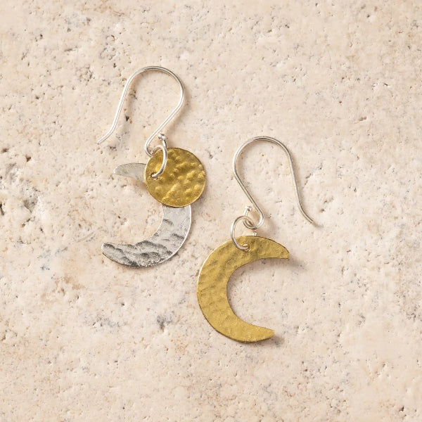 Sun and Moon Earrings