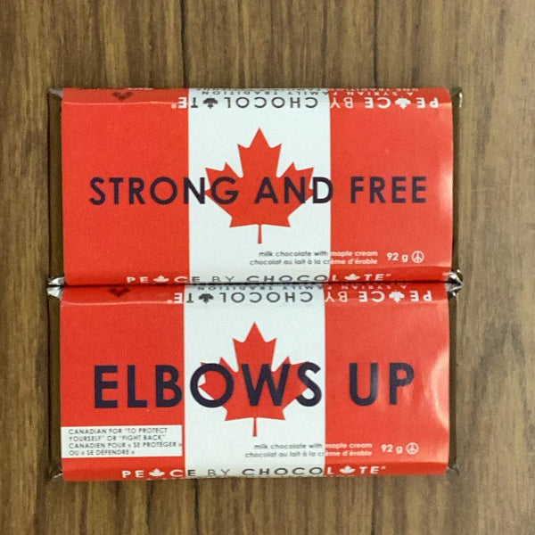 "STRONG AND FREE" Maple Cream Milk Chocolate Bar