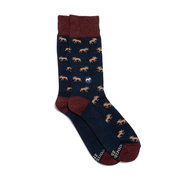 Socks that Protect Moose (Sm)