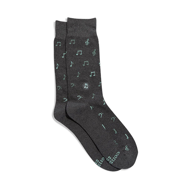 Socks that Support Music (Lg)