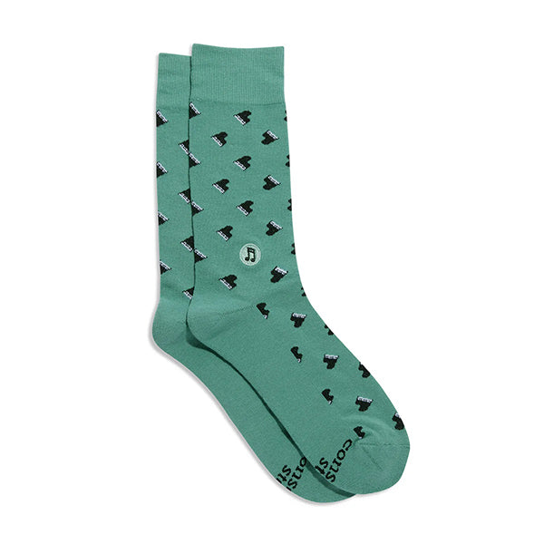 Socks that Support Music (Sm)
