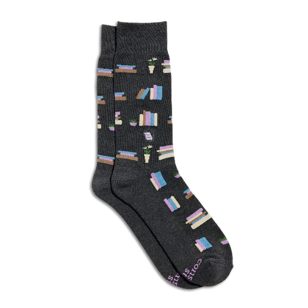 Socks that Give Books (Lg)
