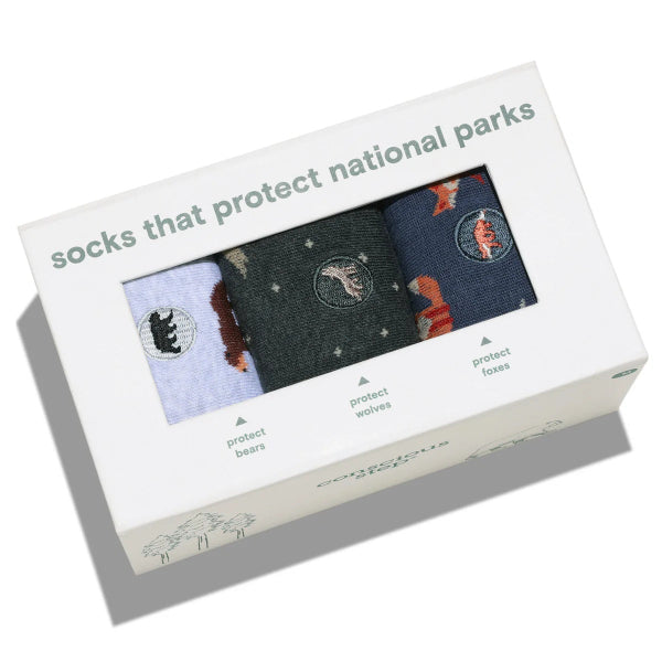 Box Set:  Socks that Protect Parks (Lg)