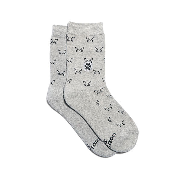 Youth Socks that save Cats