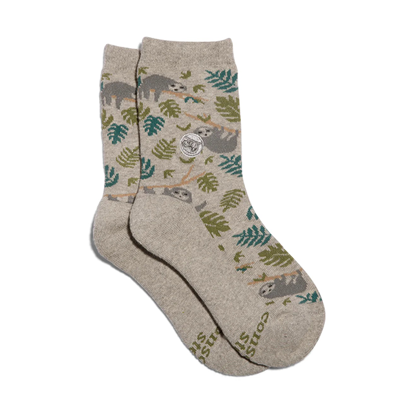 Youth Socks that Protect Sloths