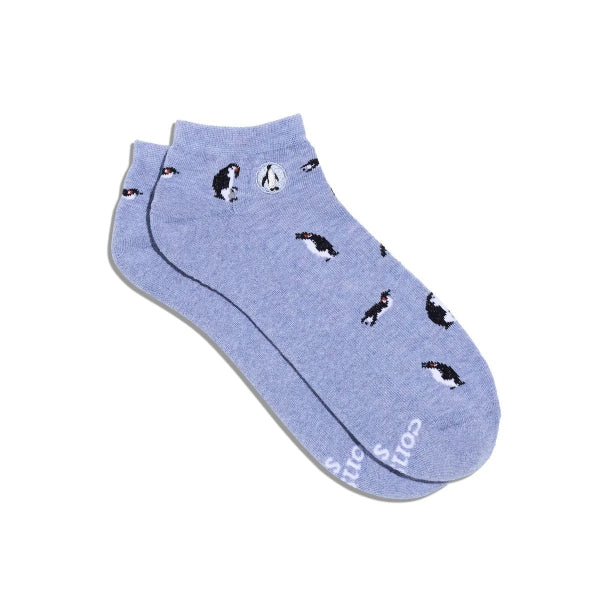Ankle Socks that Protect Pengins (Sm)