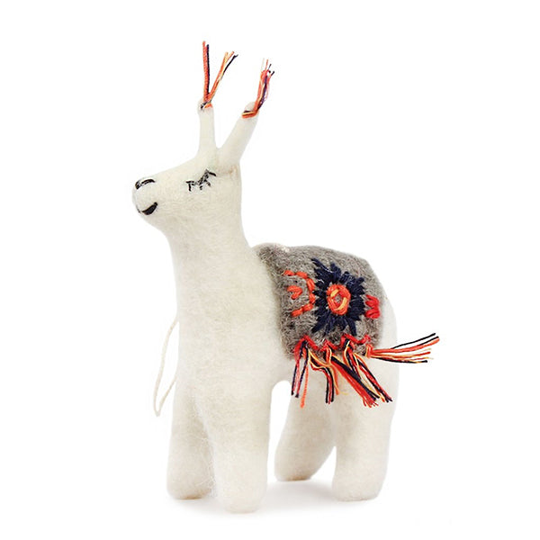 Pretty Llama Ornament