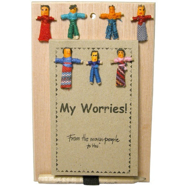 Worry Doll Notebook with pencil