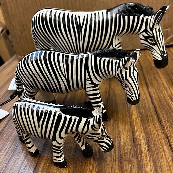 Wooden Zebra (Lg)