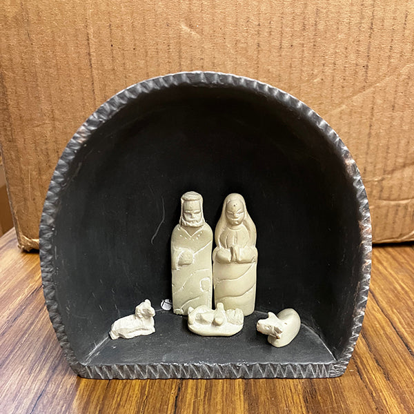 Kisii Stone One-piece Nativity