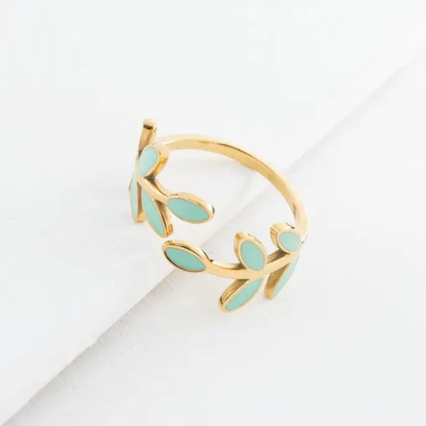 Rowen Leaf Ring