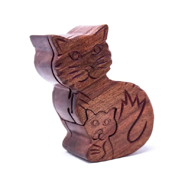 Kitty Cat Puzzle Box