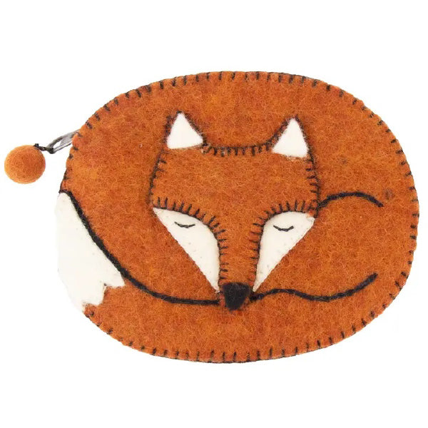 Sleeping Fox Coin Purse