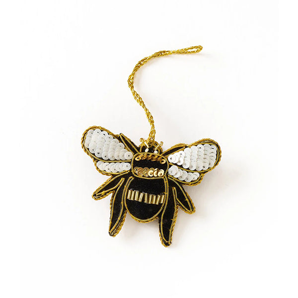 Sequin Bee Ornament