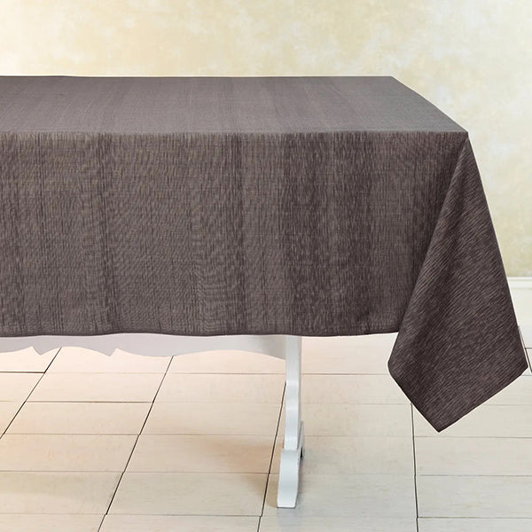 Handwoven Grey Tablecloth