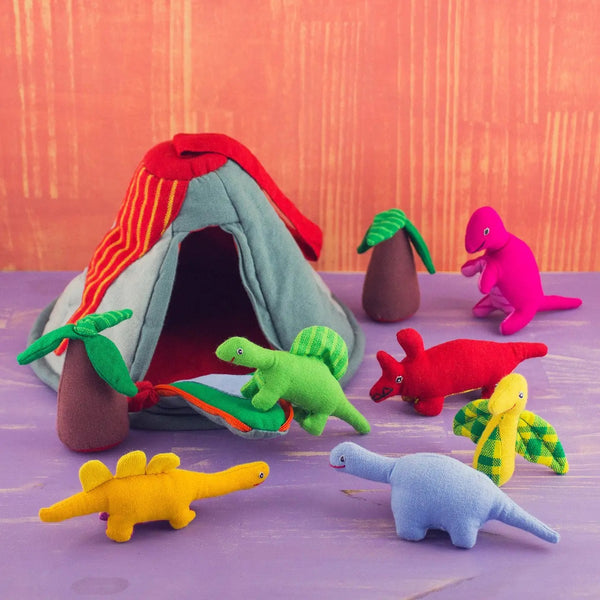 Dinosaurs Plush Play Set