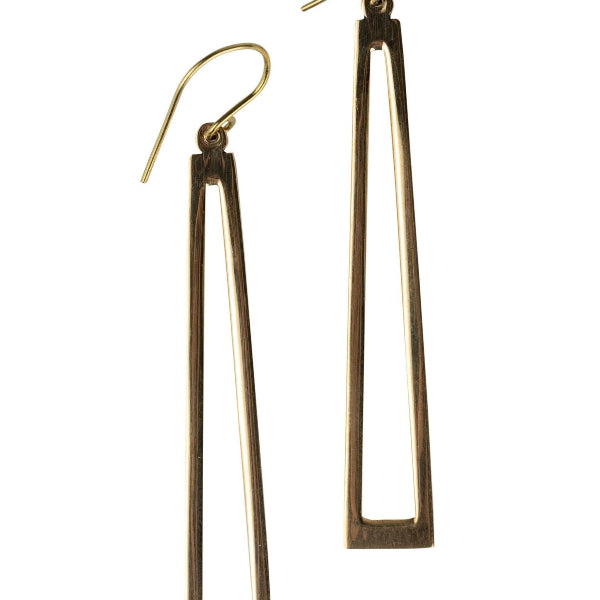Bombshell Trapezoid Earrings