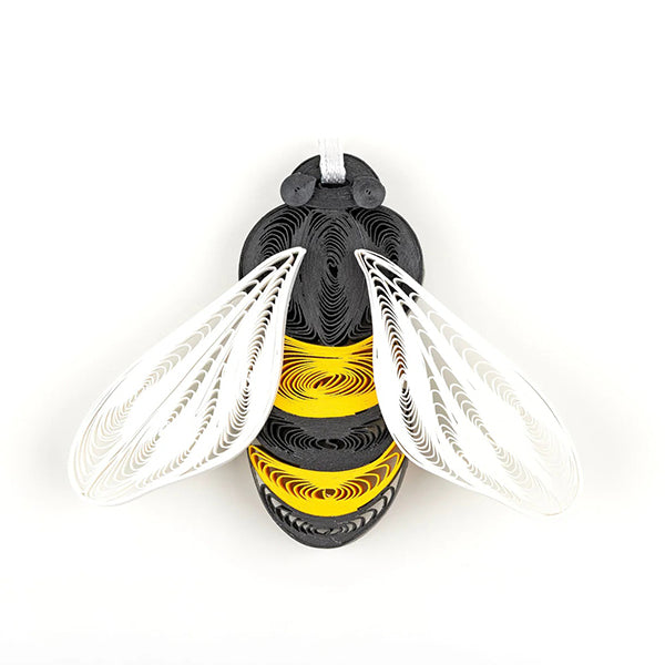 Quilled Bee Ornament