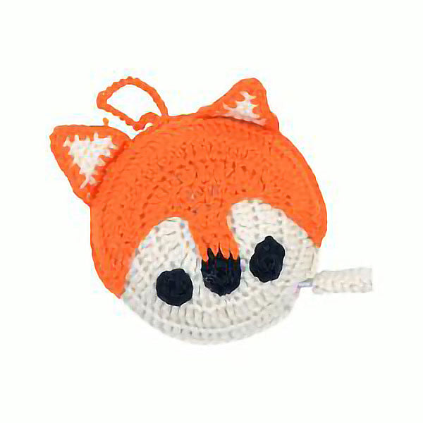 Knitted Fox Measuring Tape