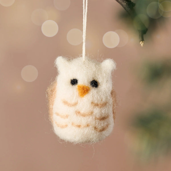 Tiny Owl Ornament