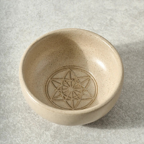 Sacred Geometry Dipping Bowl (Equilibrium of Life Design)