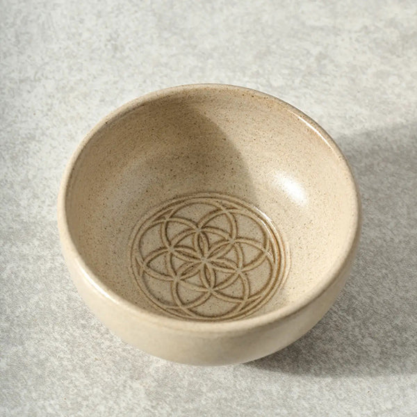 Sacred Geometry Dipping Bowl (Seed of Life Design)