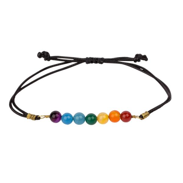 Seven Stones Rainbow Bracelet