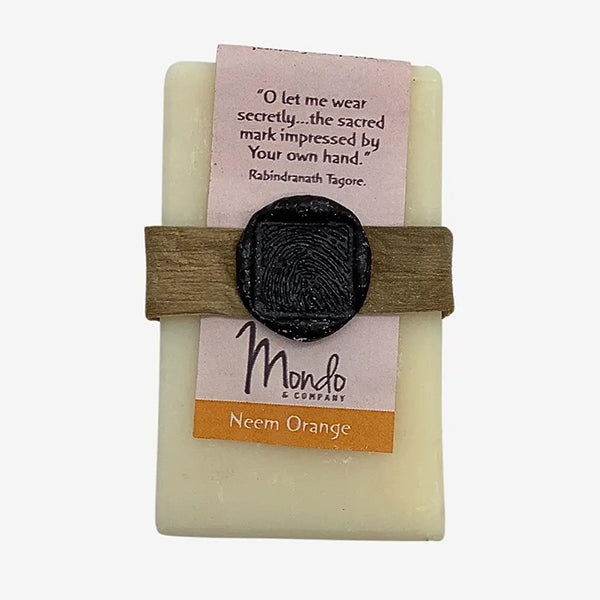 Sacred Mark Neem Orange Soap