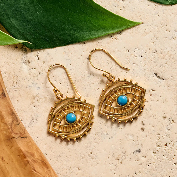 Blue-eyed Earrings