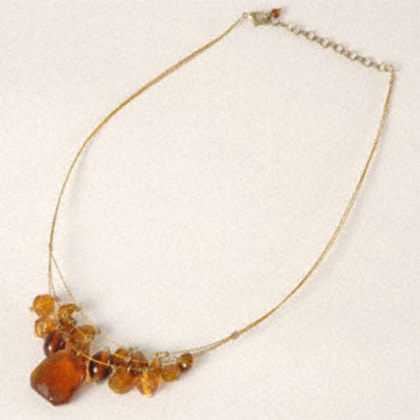 Amber Beads Necklace