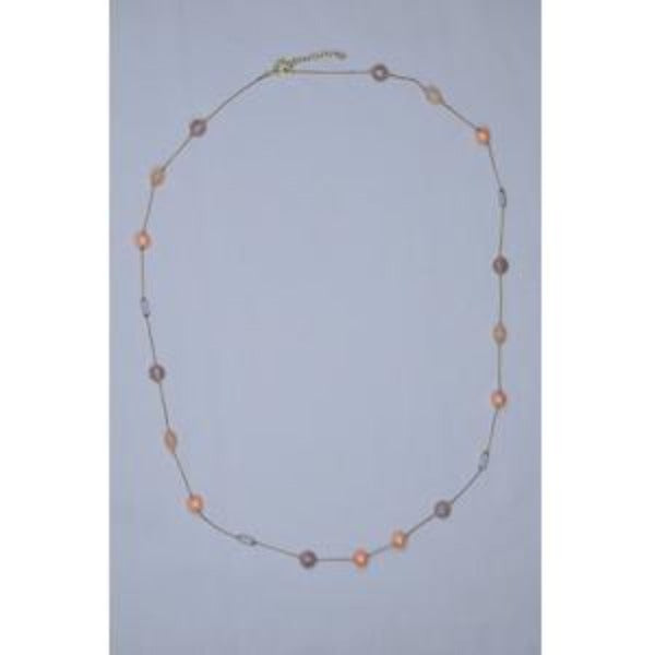 Peach & Mauve Necklace