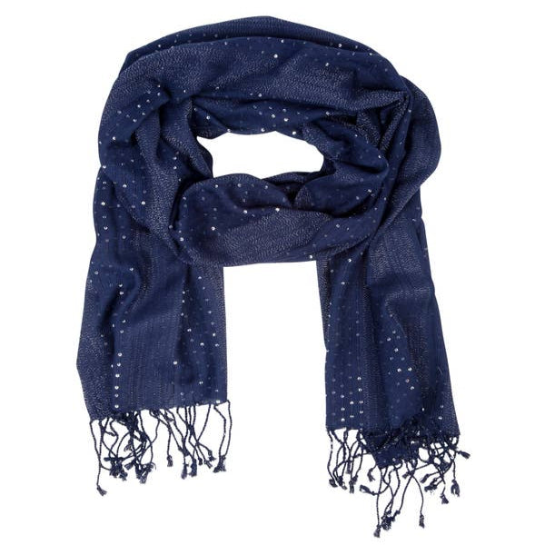 Blue Constellations Scarf