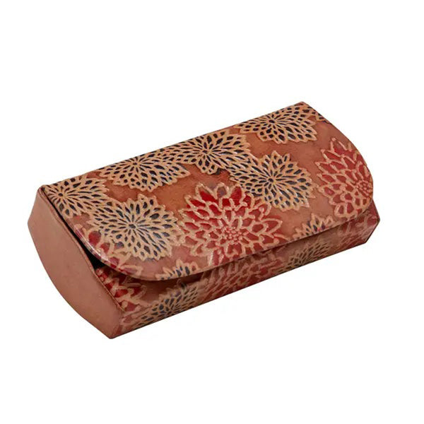 Red Lotus Eyeglass Case