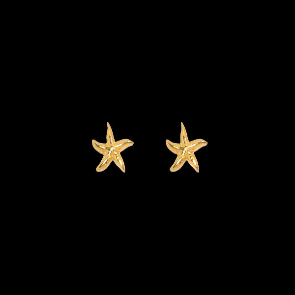 Tiny Starfish Stud Earrings